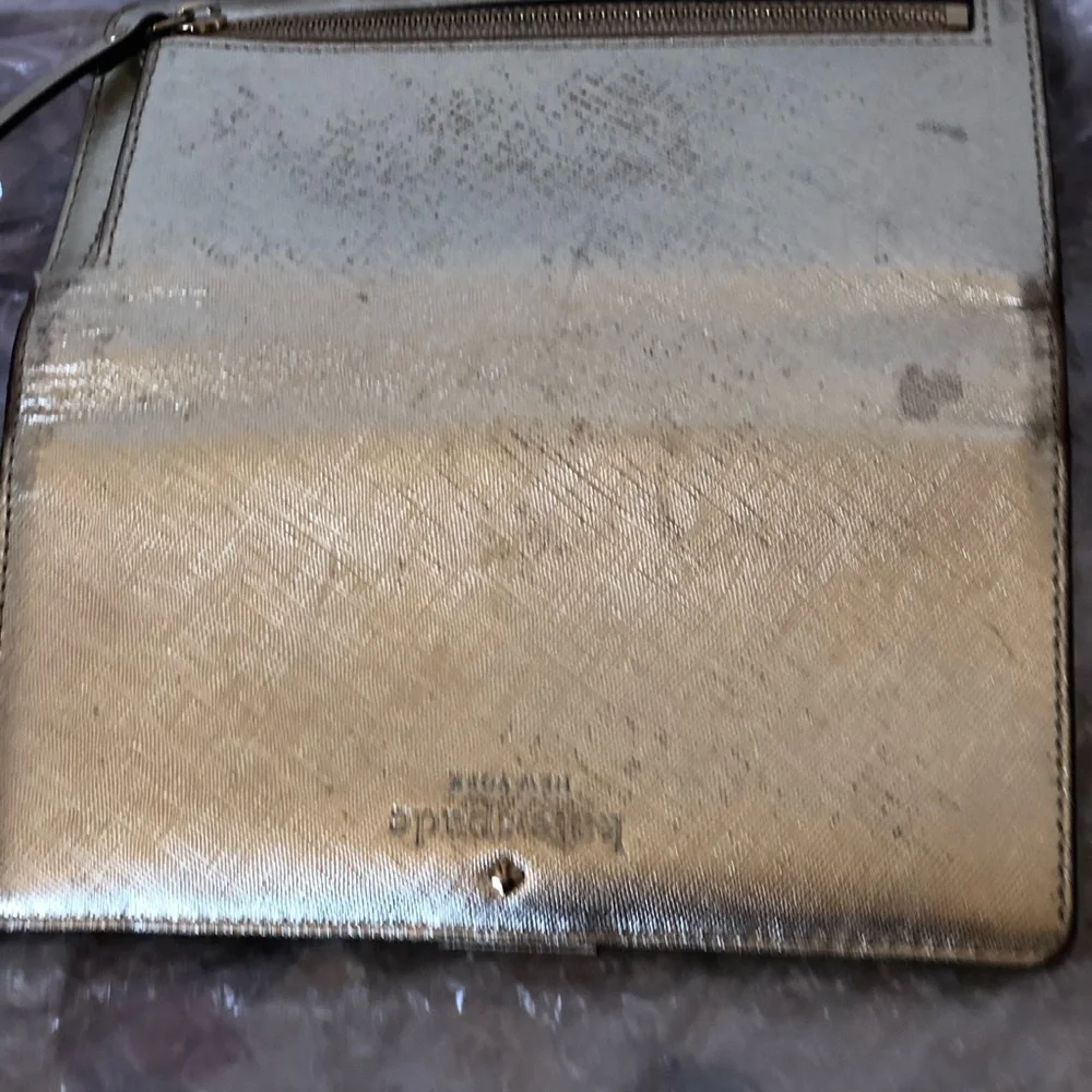 Kate spade rose gold Cameron street Stacy wallet